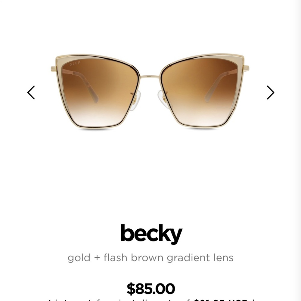 DIFF Becky sunglasses